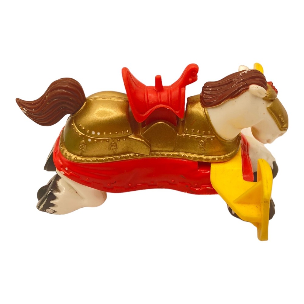 Fisher Price Vintage Great Adventures Jousting Knights Horse 7123 1994 - Picture 3 of 12